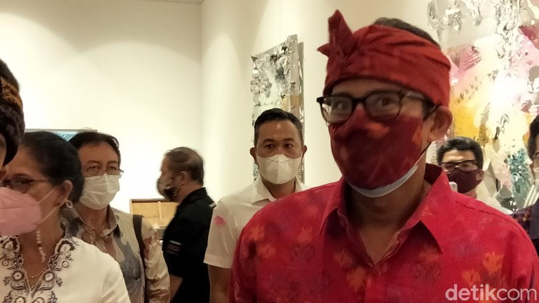 Menparekraf Sandiaga Uno Kunker ke Bali Menparekraf Sandiaga Uno Kunker ke Bali
