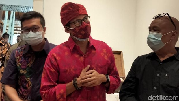Menparekraf Sandiaga Uno Kunker ke Bali