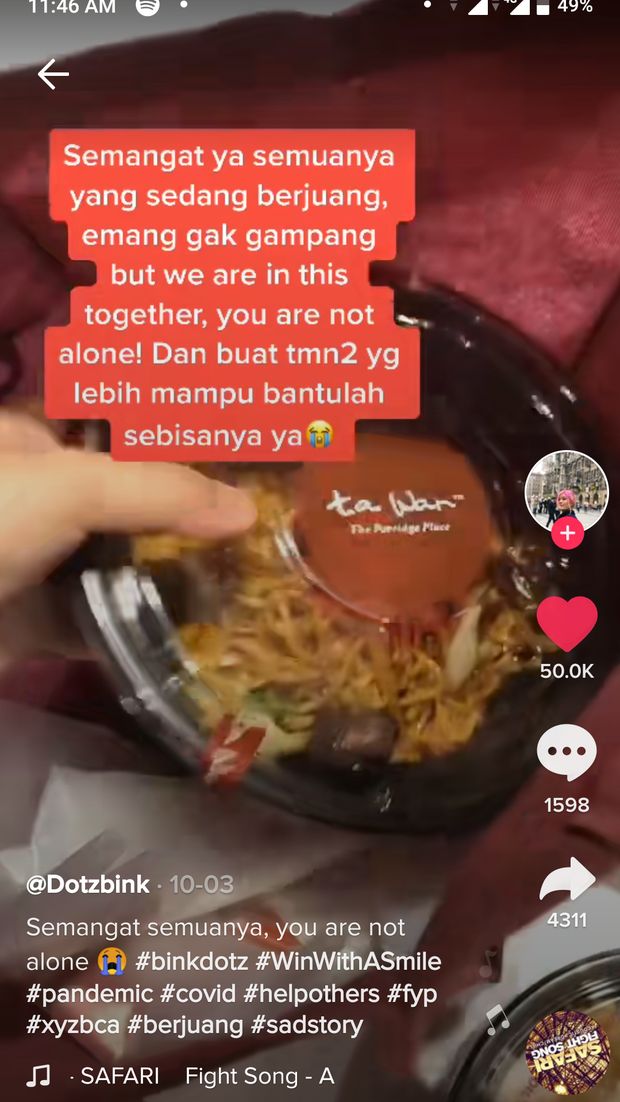 Pengusaha Ini Borong Rice Bowl yang Dijajakan Pegawai Restoran
