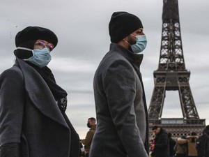 Kasus Covid-19 Meningkat, Prancis Berlakukan Lockdown Terbatas di Paris