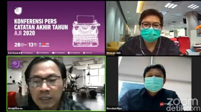 Preskon AJI soal kekerasan pada wartawan
