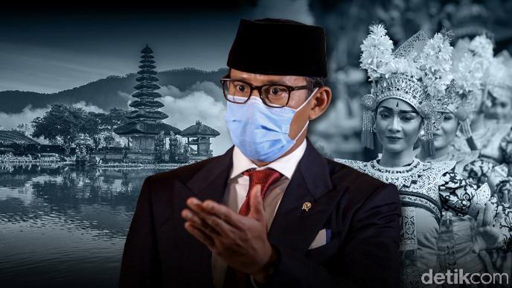 Travel Bubble Jadi Jurus Sandiaga Pulihkan Ekonomi Bali