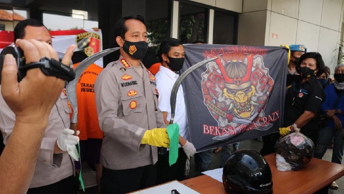 Tewaskan Pelajar, Geng Begal Akatsuki 2018 di Bekasi Ditangkap