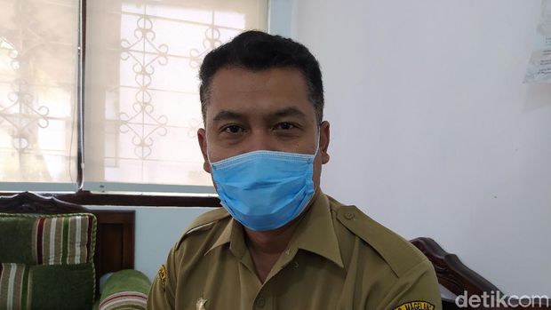 Juru Bicara Satgas Penanganan Covid-19 Kabupaten Magelang, Nanda Cahyadi Pribadi. (foto: Eko Susanto/detikcom)