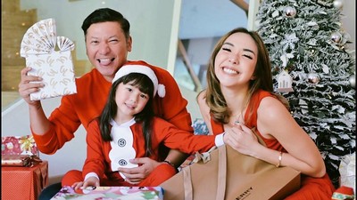 Gisel Jadi tersangka, Sempat Rayakan Natal Bareng Gading dan Gempi