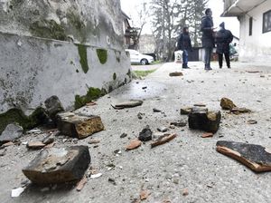 Penampakan Reruntuhan di Kroasia Usai Diguncang Gempa M 6,3