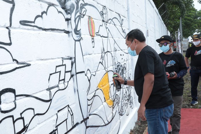 Lomba mural Pertamina