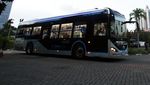 Penampakan Bus Listrik Baru TransJakarta