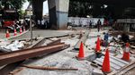 Penataan Kolong Jembatan Layang untuk Plaza Stasiun Tebet