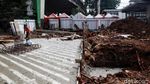 Penataan Kolong Jembatan Layang untuk Plaza Stasiun Tebet