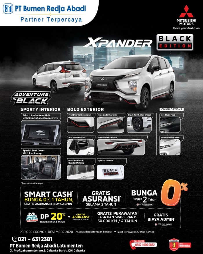 Promo Mitsubishi Xpander Black Edition