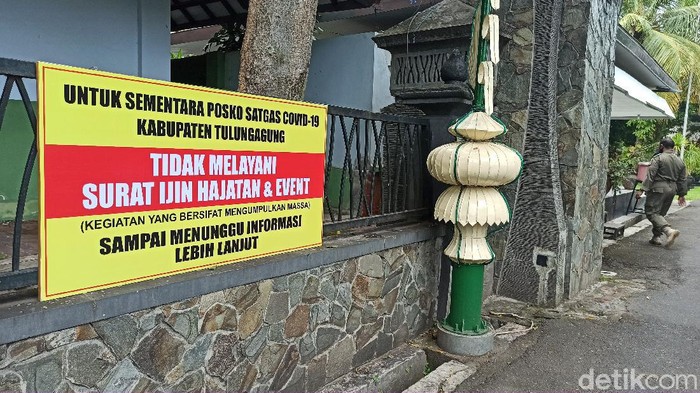 Satgas COVID-19 Tulungagung Hentikan Izin Hajatan Masuk Zona Merah