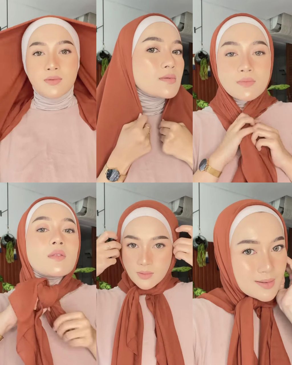 5 Tutorial Hijab Pashmina hingga Segi Empat yang Paling Hits di 2020