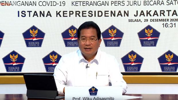 Jubir Satgas Penanganan COVID-19 Wiku Adisasmito.