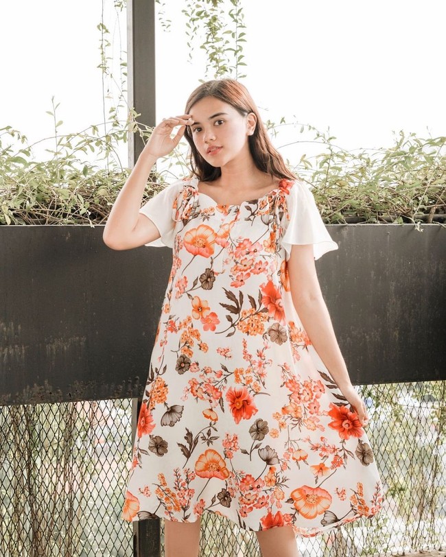 Paras cantik Audi pun semakin terpancar di tengah kehamilannya.  Foto: dok. Instagram