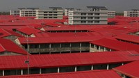Blok perumahan di Pulau Bhashan Char juga telah disiapkan untuk para pendatang baru.   