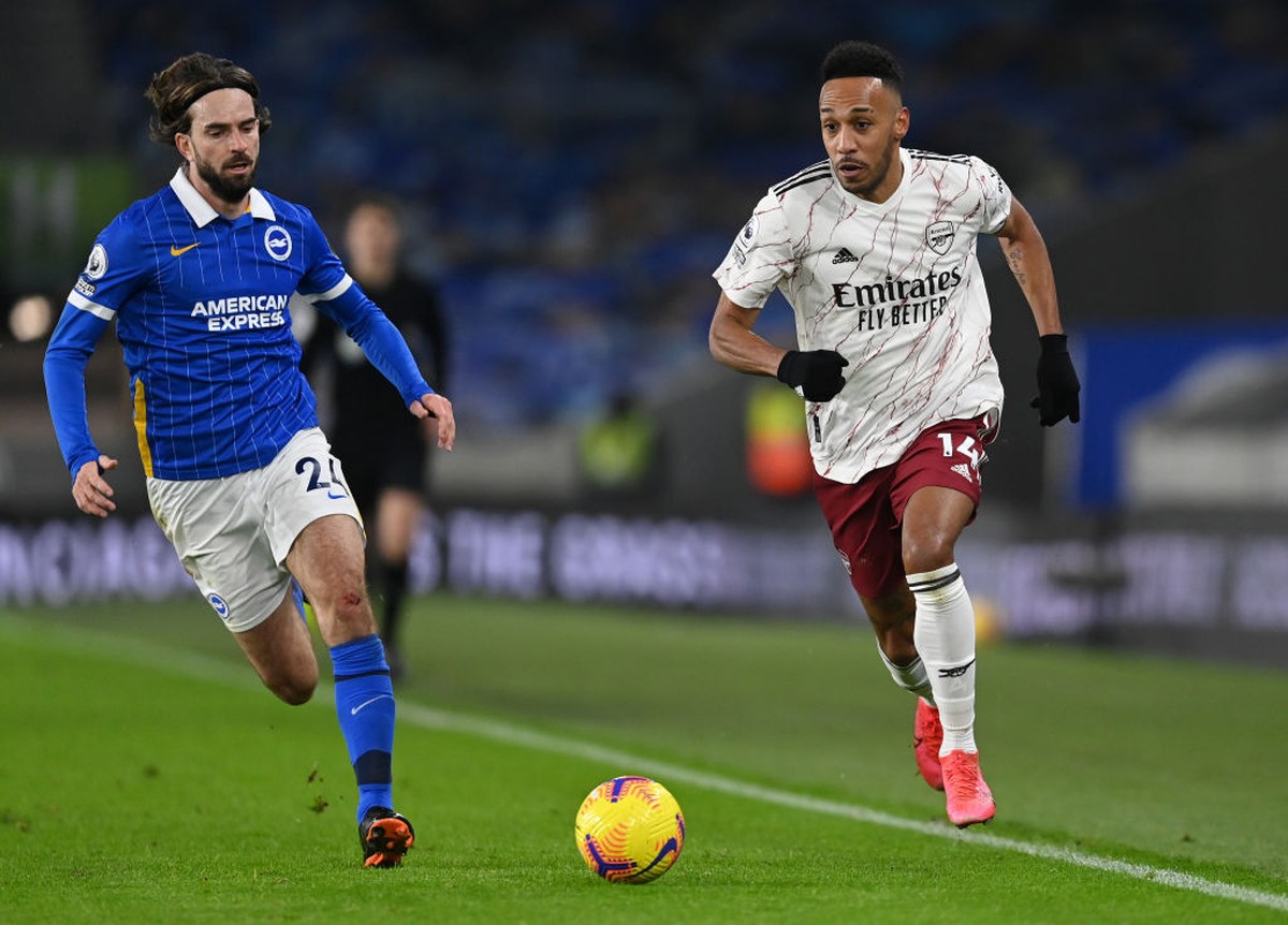 Babak Pertama, Brighton Vs Arsenal Masih 0-0 (Getty Images/Pool)