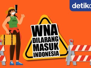 WNA Dilarang ke RI 1-14 Januari, Kecuali yang Masuk Kategori Ini
