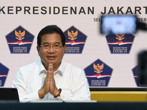 Kasus Positif COVID-19 di Jawa dan Bali Turun hingga 74%