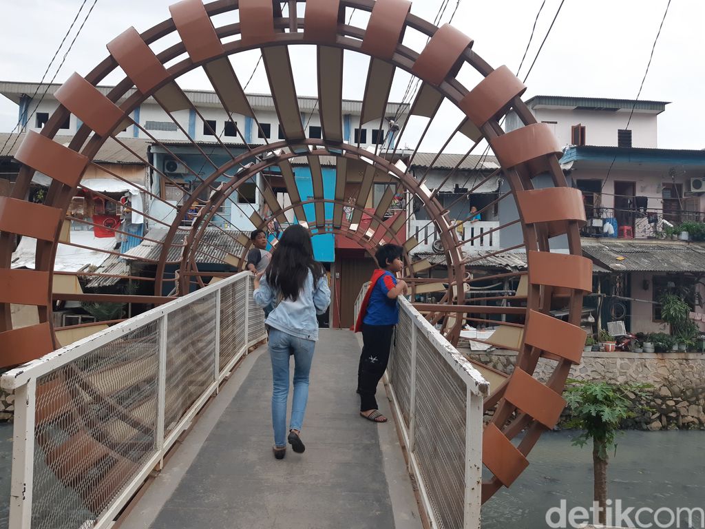Kampung Pecah Kulit, Pinangsia, Tamansari, Jakarta Barat. (Danu Damarjati/detikcom)