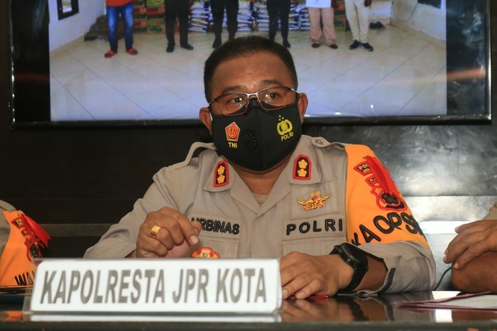 Kapolresta Jayapura Kota AKBP Gustav R Urbinas (dok Istimewa)