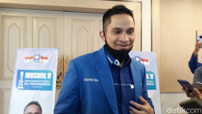 Ketua Pembinaan Organisasi dan Keanggotaan (POK) DPP PAN, Mumtaz Rais, di sela Muswil ke-5 DPW PAN DIY, Rabu (30/12/2020).
