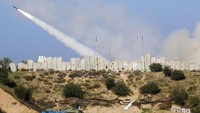 Peluncuran rudal di Gaza pada Selasa (29/12/2020) tidak memicu sirene apa pun di Israel.   