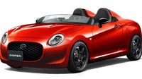 Tak cuma mobil bak, Daihatsu juga akan menampilkan Copen Spyder Ver yang diambil dari basis Daihatsu Copen Cero. Seperti Hijet Jumbo Sportza Ver, coupe dua pintu diubah menjadi roadster dan dilengkapi kaca depan yang pendek, roda enam palang, tidak ada atap lipat, dan tidak ada lampu kabut depan. Foto: Dok. Daihatsu