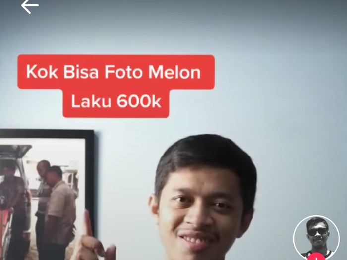 Modal Melon di Pasar, Pria Ini Berhasil Jual Foto Rp 600 Ribu Modal Melon di Pasar, Pria Ini Berhasil Jual Foto Rp 600 Ribu