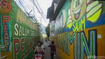 Mural Bernuansa Islami Hiasi Sudut Kawasan Kalibata