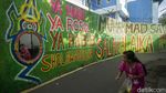 Mural Bernuansa Islami Hiasi Sudut Kawasan Kalibata