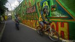 Mural Bernuansa Islami Hiasi Sudut Kawasan Kalibata