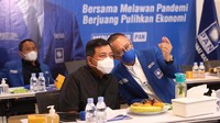 PAN mendorong pemerintah untuk melanjutkan berbagai program subsidi di tahun 2021 diantaranya pemberian bantuan sosial kali ini secara tunai dengan basis data yang lebih akurat, kata Eddy dalam Refleksi Akhir Tahun DPP PAN bertajuk Bersatu Melawan Pandemi, Berjuang Pulihkan Ekonomi di Jakarta, Rabu (30/12/2020). Istimewa/Dok. PAN.
