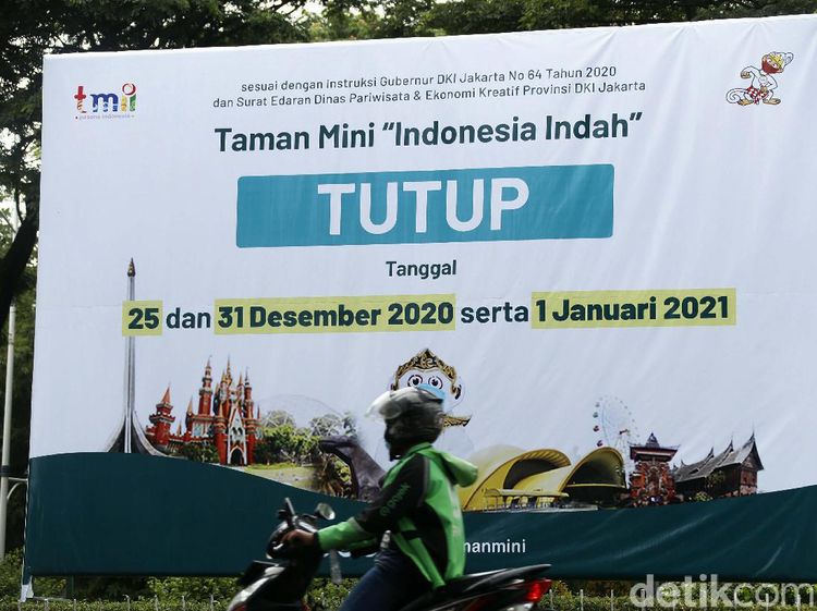 Pengumuman, TMII Tutup saat Malam Tahun Baru