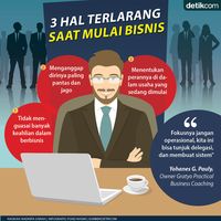 3 Hal Terlarang Saat Mulai Bisnis