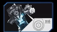 Yamaha MX King 155 VVA kini dibekali mesin SOHC, 4 katup, dengan pendingin cairan, berkapasitas 155 cc yang memiliki diameter dan langkah piston 58,0 mm × 58,7 mm. Mesin itu bisa menghasilkan tenaga maksimum 17,7 dk pada 9.500 rpm dan torsi puncak 14,4 Nm di 8.000 rpm. Foto: Yamaha Vietnam