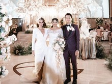 Gaya Seksi Agnez Mo Jadi Sorotan di Pernikahan Pebulutangkis Greysia Polii