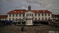 Apel ini di ikuti oleh TNI-Polri, Pemadam Kebakaran, ormas dan Pramuka.