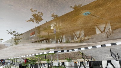 Foto: Pasar Wisata Badau yang Sepi Akibat Pandemi
