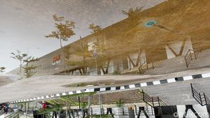 Foto: Pasar Wisata Badau yang Sepi Akibat Pandemi