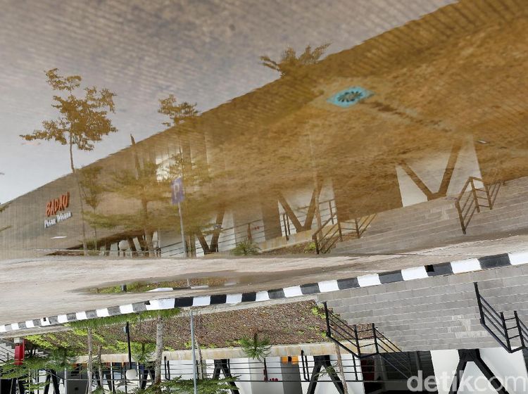 Foto: Pasar Wisata Badau yang Sepi Akibat Pandemi