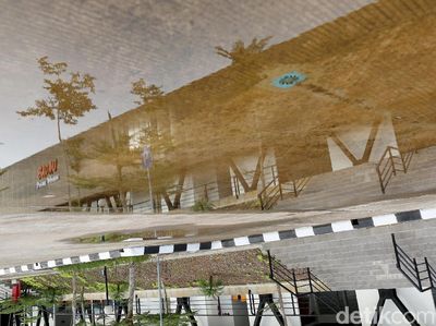 Foto: Pasar Wisata Badau yang Sepi Akibat Pandemi
