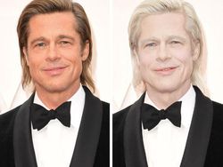 Potret Wajah Seleb Dunia Jika Diedit Albino