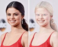 fotoinet foto seleb albino