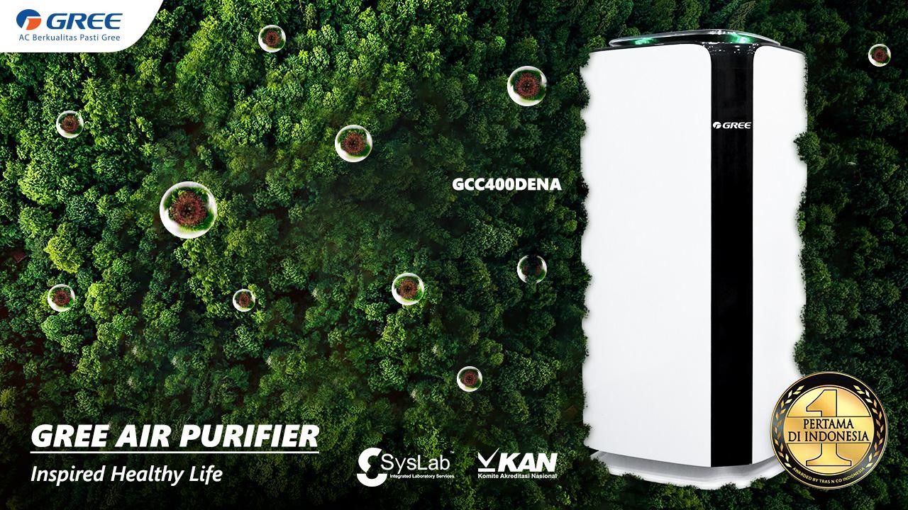 Gree Air Purifier untuk menjernihkan udara ruangan