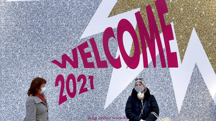 Foto-foto ilustrasi tahun baru 2021