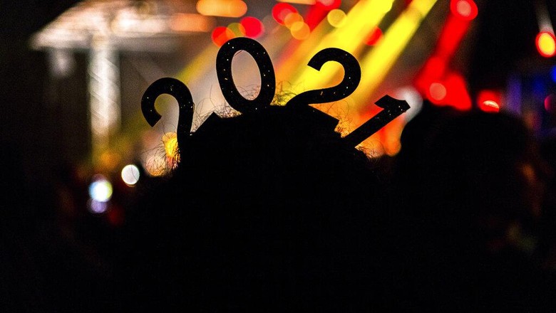 Ilustrasi 2021 Foto-foto ilustrasi tahun baru 2021