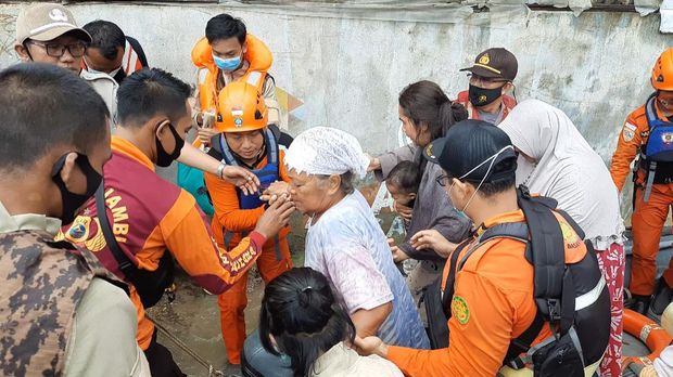 Jambi banjir usai diguyur hujan deras (dok Istimewa)
