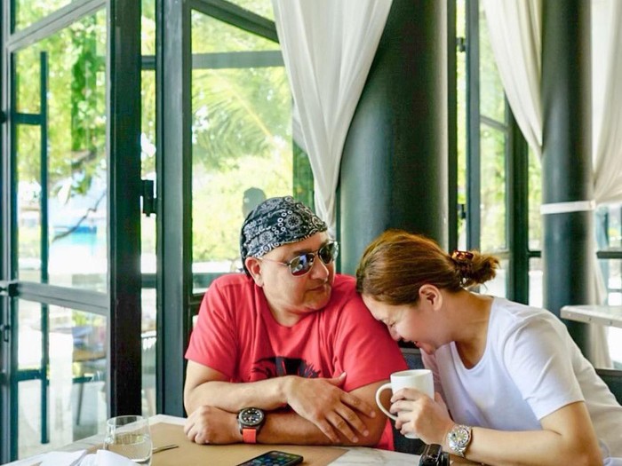 Ini Gaya Mewah Maia Estianty dan Irwan Mussry saat Afternoon Tea