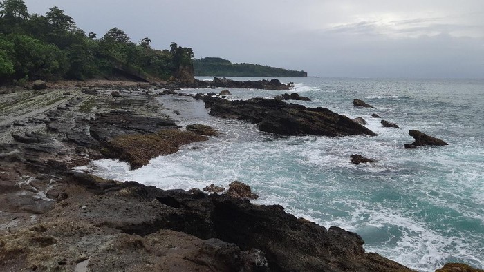 Pantai Sawarna Lebak, Banten.
